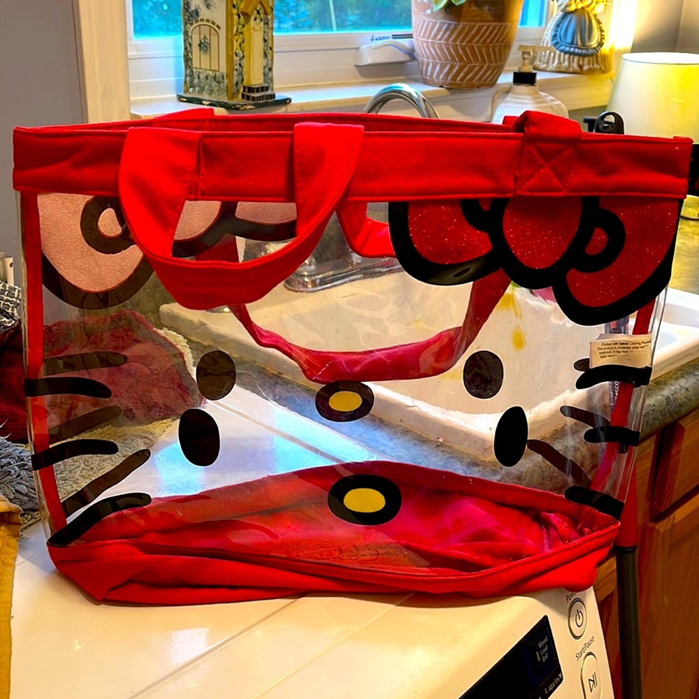Loungefly Hello Kitty clear bag